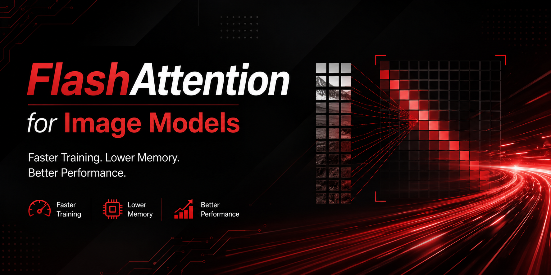 FlashAttention for Image Models