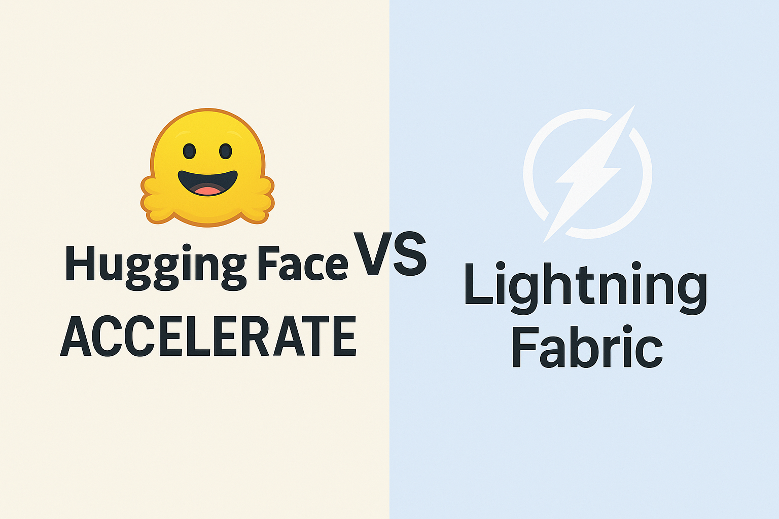Hugging Face Accelerate vs PyTorch Lightning Fabric: A Deep Dive Comparison