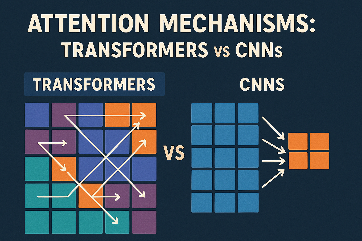Attention Mechanisms: Transformers vs Convolutional Neural Networks