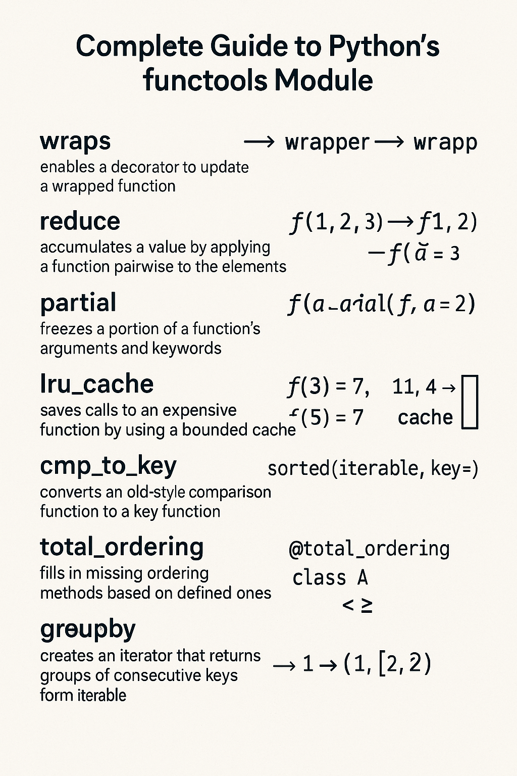 Complete Guide to Python’s functools Module