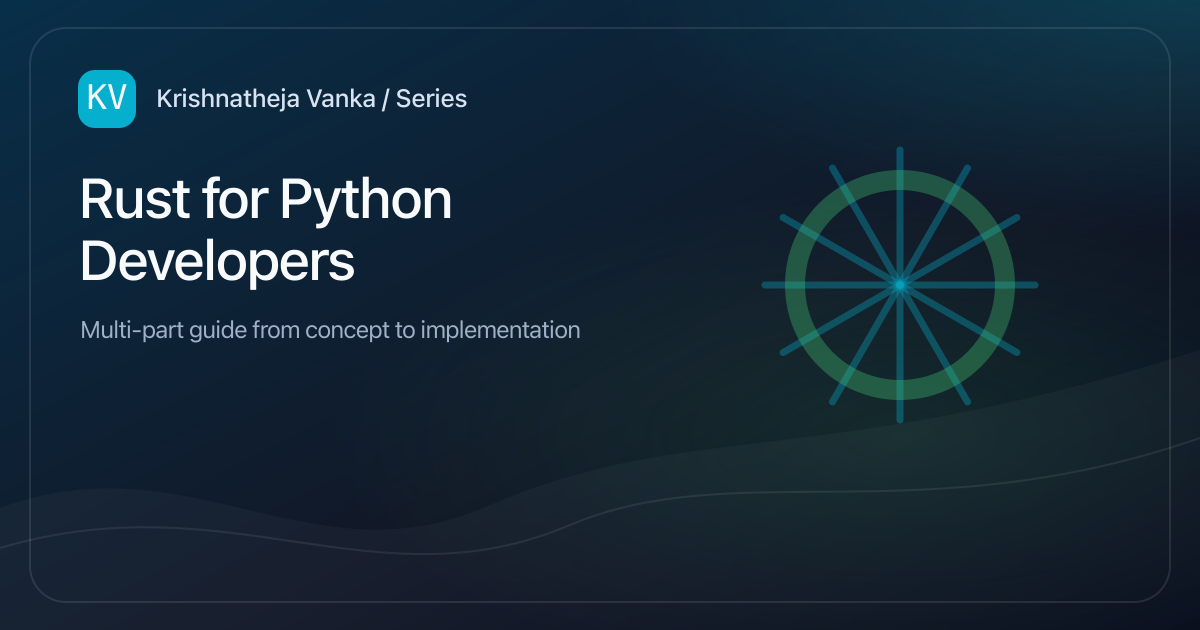 Rust for Python Developers